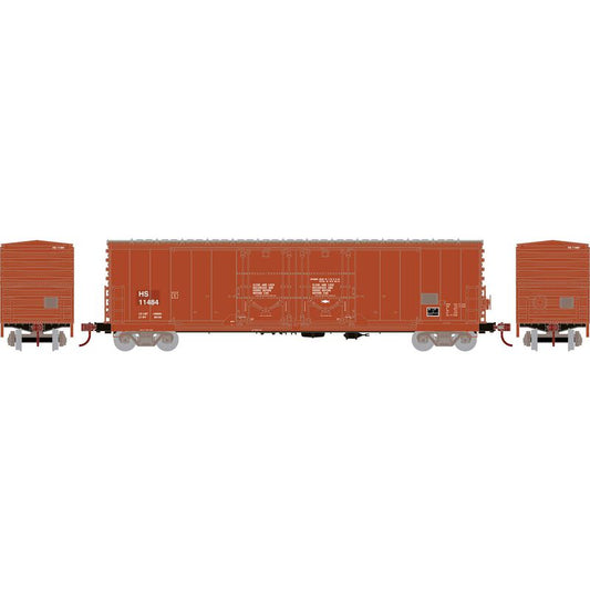50' Evans DD Plug Boxcar HS 11481 Grime - 67950 : HO