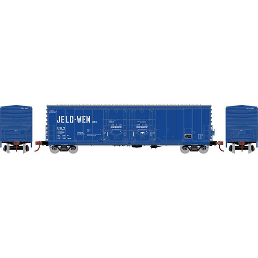 50' Evans DD Plug Boxcar Jeld-Wen USLX 11294 - 67954 : HO