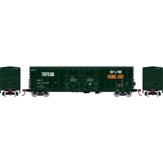 50' Evans DD Plug Boxcar Tropicana USLX 13063 - 67957 : HO