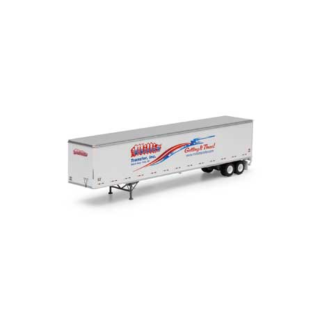 53' Duraplate Trailer, Millis Transfer #1 - 72810 : HO