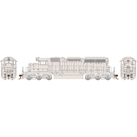 EMD SD40 Locomotive with DCC Ready, Undecorated - 73647 : HO