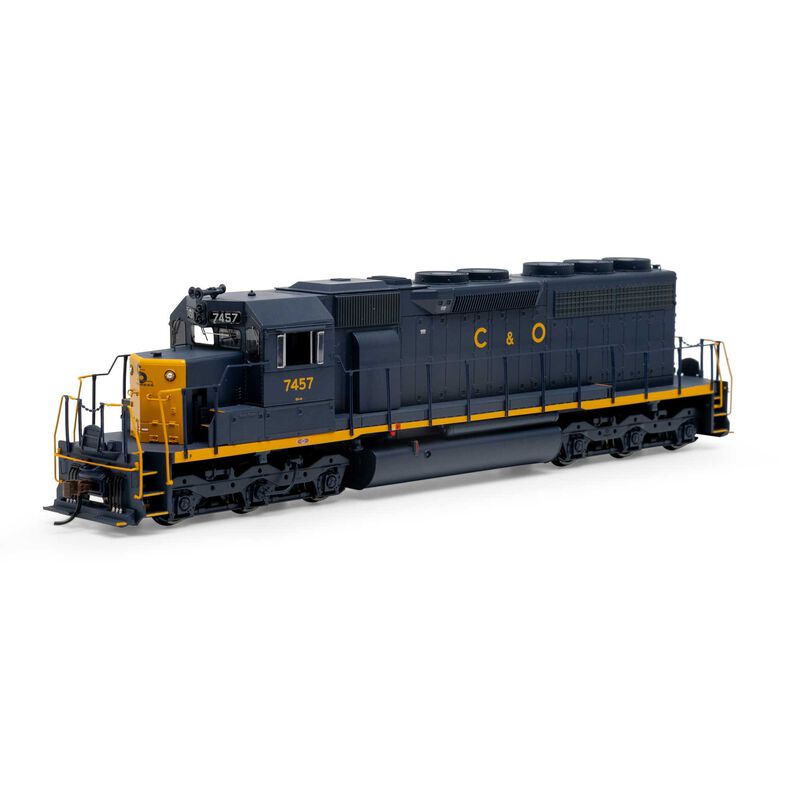 EMD SD40 Locomotive with DCC & Sound, C&O #7457 - 73740 : HO