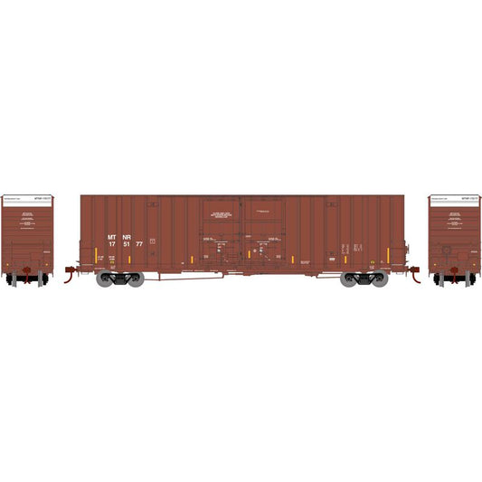 60 FT Gunderson Double Door Hi-Cube Boxcar Mississippi & Tennessee #175180 -75326 : HO