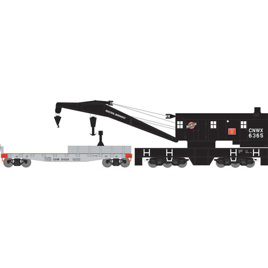 200T Crane / Tender, C&NW / CGW #6365 / X4119 - 75426 : HO