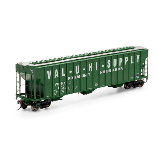 FMC 4700 3-Bay Covered Hopper Val-U-HI Supply VUHX 110 - 81590 : HO