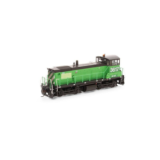 EMD SW1000 Locomotive, BNSF 3617 Primed for Grime w/DCC & Sound - 86842 : HO