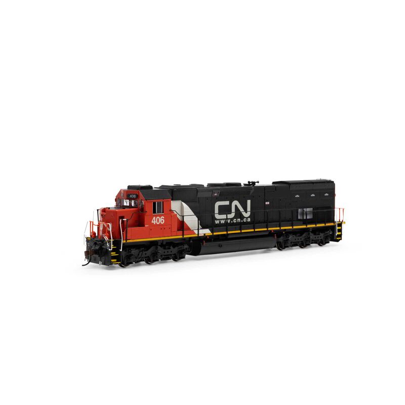 SD45T-2 Locomotive with DC/DCC Ready, Canadian National #406 (DMIR) - 86876 : HO