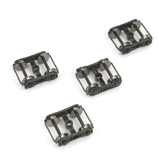 Allied Full Cushion Trucks w/36" Metal Standard Thread Wheelsets - 90392 : HO
