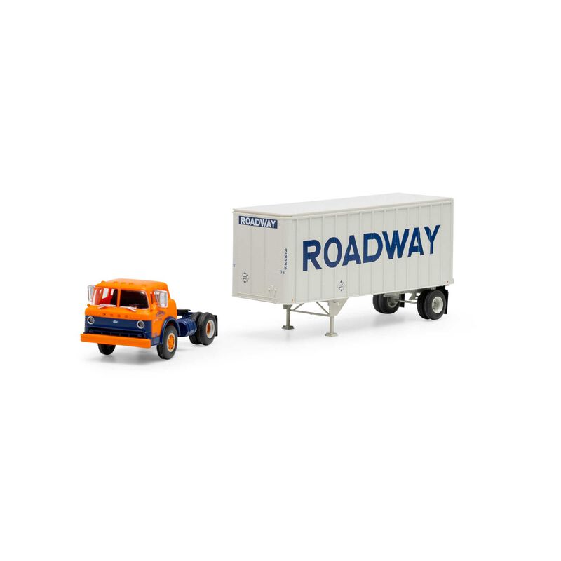 Ford C/28' Trailer, Roadway #1 - 90988 : HO