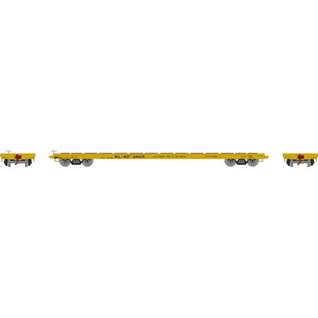 60' Flat Car, Frisco SLSF 3805 - 92676 : HO