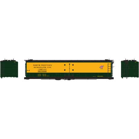 50' Ice Bunker Reefer North Western Refrigerator Line NWX 52008 - 97357 : HO