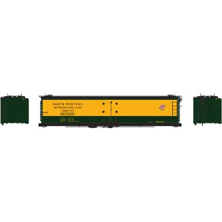 50' Ice Bunker Reefer North Western Refrigerator Line NWX 52015 - 97358 : HO