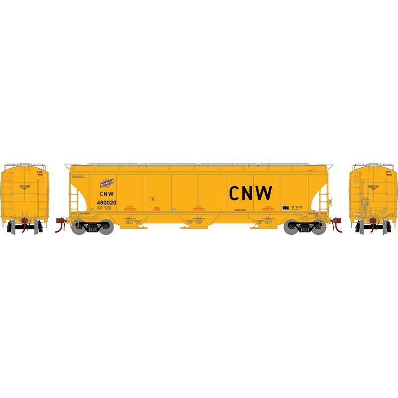 Trinity 5161 Covered Hopper, CNW Legendary Liveries #480020 - ATHG1059 : HO