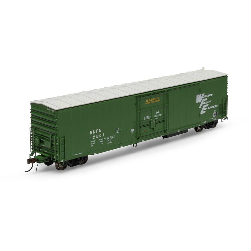 57' FGE Mechanical Reefer with Sound, BNFE 'Green' #12501 - G1128 : HO