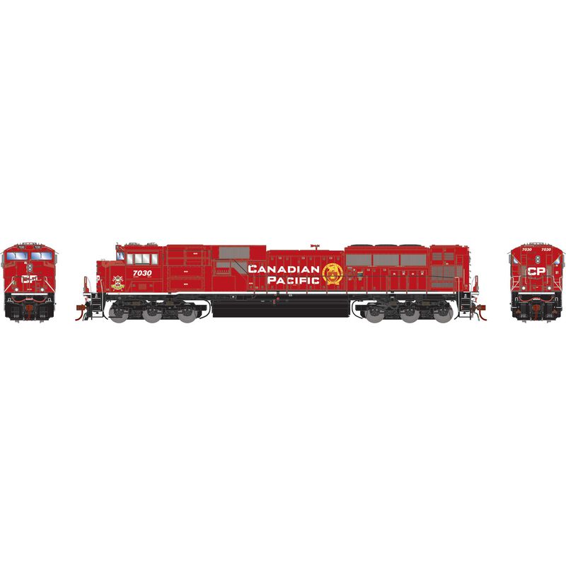 EMD SD70ACU Locomotive with DCC & Sound, CP/Strathcona's Horse #7030 - ATHG-1161 : HO