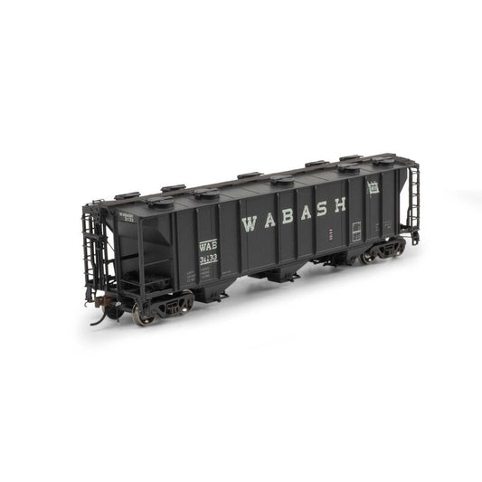 PS-2 2893 3-Bay Covered Hopper, Wabash WAB Primed for Grime #31133 - ATHG1279 : HO