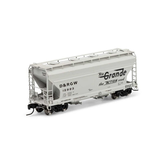 ACF 2970 Covered Hopper, DRGW #15995 - ATHG1288 : N