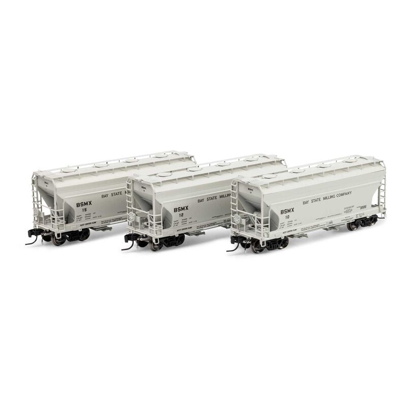 ACF 2970 Covered Hopper, BSMX #10/12/15 3-Pack - ATHG1298 : N