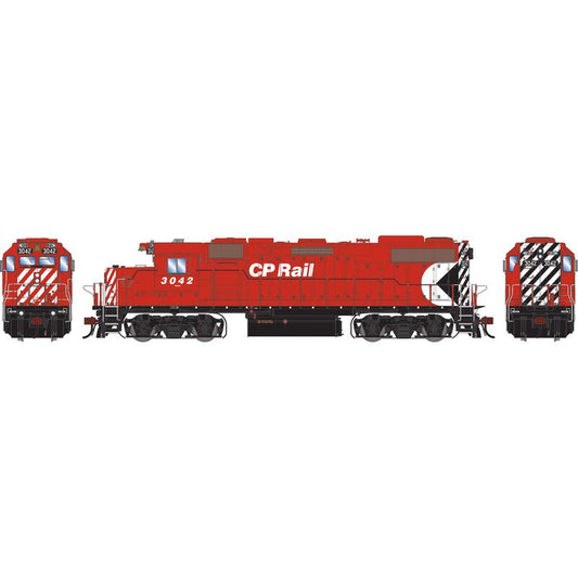 EMD GP38-2 Locomotive, CP 'Multimark' #3042 DCC & Sound - ATHG-1402 : HO