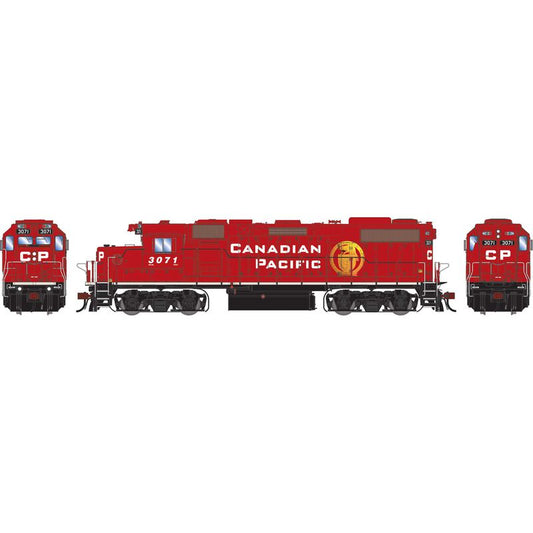 EMD GP38-2 Locomotive, CP 'Golden Beaver' #3116 DC/DCC Ready - ATHG-1385 : HO