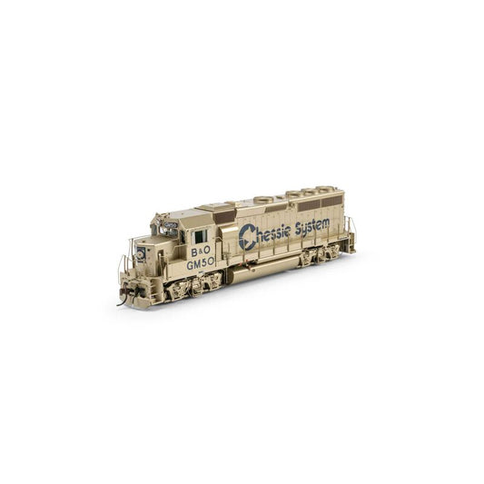 EMD GP40-2 Locomotive with DCC & Sound, BO #GM50 - ATHG-1757 : HO