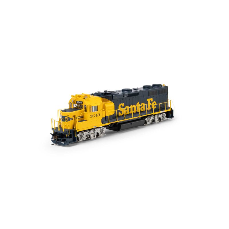 EMD GP39-2 PH I Locomotive w/DCC & SOUND, ATSF #3640 - ATHG-1980 : HO