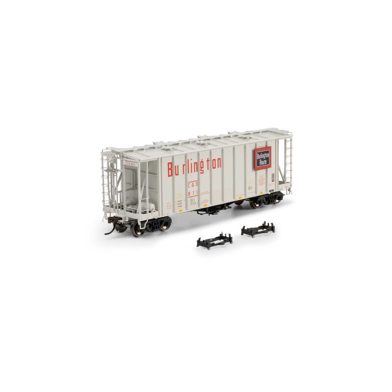 GATC 2600 Airslide Hopper, Chicago, Burlington & Quincy CB&Q #817 - ATHG-2132 : HO