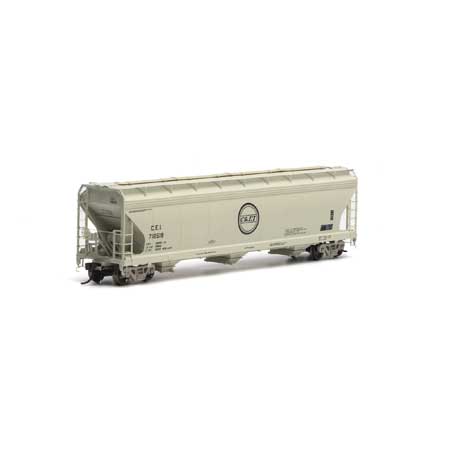 ACF 4600 3-Bay Centerflow Hopper Chicago & Eastern Illinois-G15840 : HO