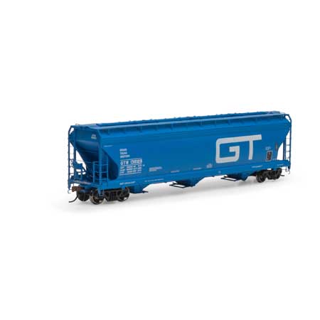 ACF 4600 3-Bay Centerflow Hopper, Grand Trunk Western-G15845 : HO