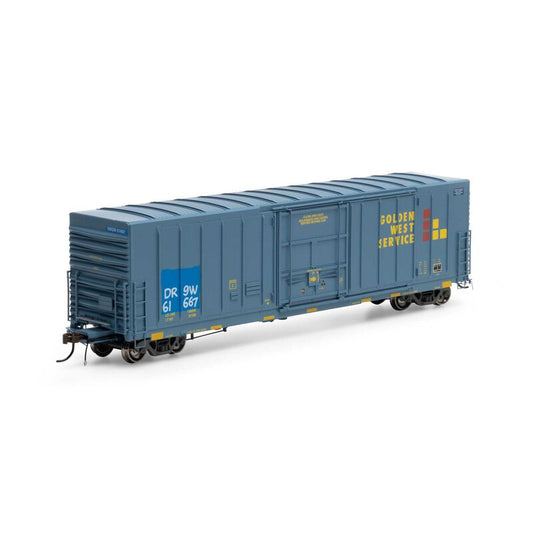 50' PC&F Ex-Post Box, PFG / D&RGW #61667 - G26887 : HO