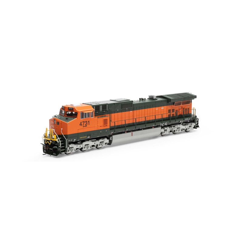 GE Dash 9-44CW Locomotive BNSF #4731 w/DCC & Sound - G31667 : HO