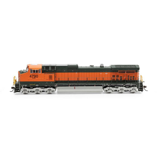 GE Dash 9-44CW Locomotive BNSF #4790 w/DCC & Sound - G31668 : HO