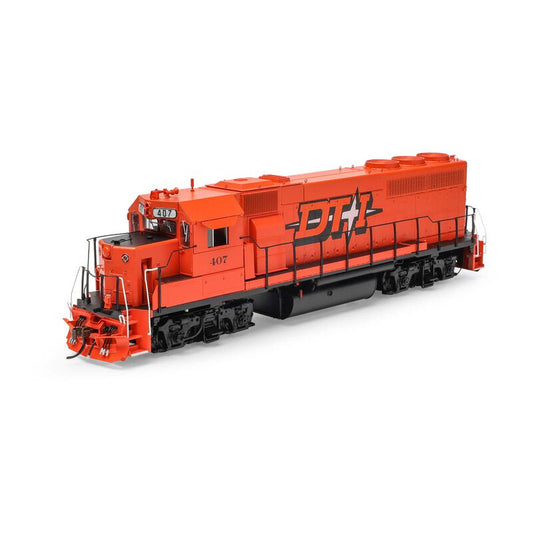 EMD GP40-2 Locomotive, DT&I #407 DCC & Sound - G64931 : HO