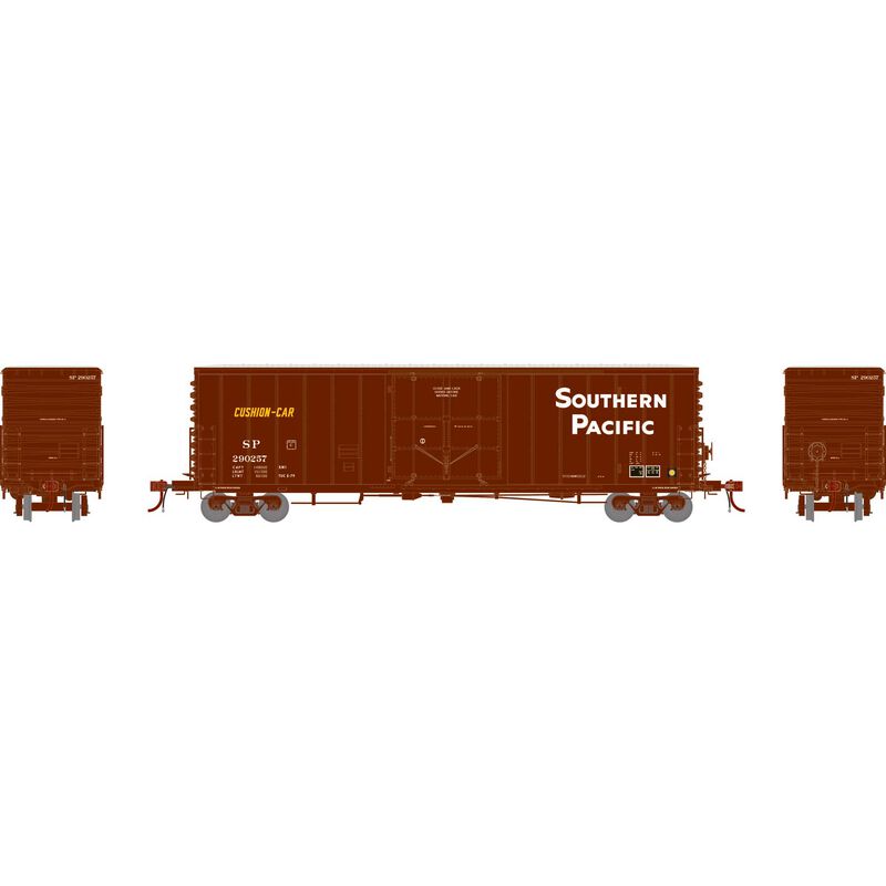 50' PC&F Smooth Side Box with 10'6" Door, Southern Pacific #290257 - G68951 : HO