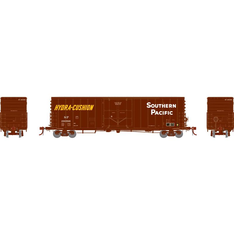 50' PC&F Smooth Side Box with 10'6" Door, Southern Pacific #290596 - G68954 : HO