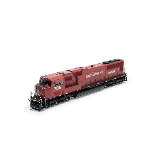SD70M Locomotive, EMD Leasing EMDX #7016 DCC Ready - G71120 : HO