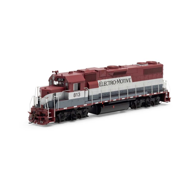 EMD GP38-2 Locomotive with DCC & Sound, EMDX #813 - 71830: HO