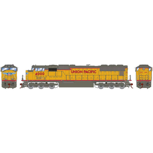 SD70M Union Pacific UP 4000 w/DCC & Tsunami2 Sound - G75819 : HO