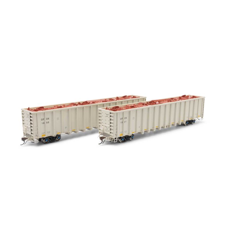 NSC 6400 Gondola, OFOX #1801/1850 2-pack - ATHG76721 : HO