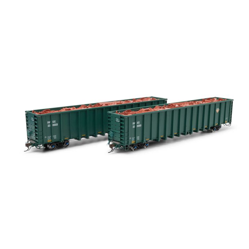 NSC 6400 Gondola, IWXX 220033/220050 2-pack - ATHG76724 : HO