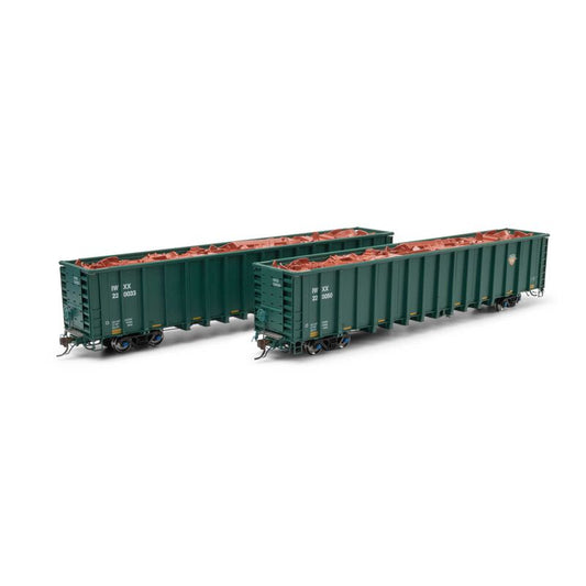 NSC 6400 Gondola, IWXX 220033/220050 2-pack - ATHG76724 : HO