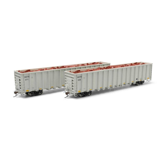 NSC 6400 Gondola, WCTX #526, 571 2-pack - ATHG76736 : HO