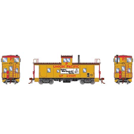 ICC CA-8 Late Style Body Caboose Union Pacific UP 25509 - G78557 : HO