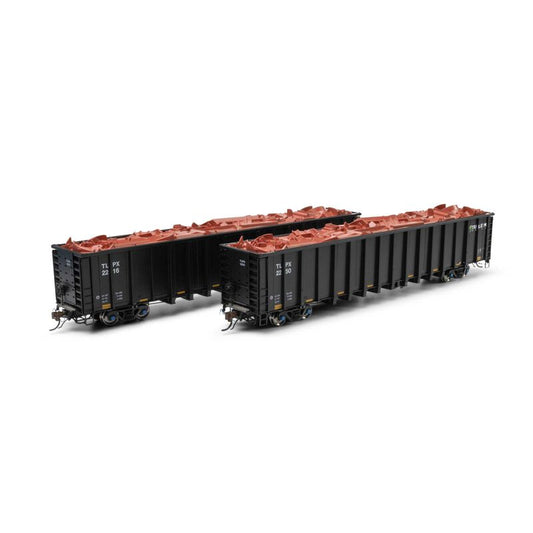 NSC 6000 Gondola with Load, TLPX #2216, 2250 2-pack - ATHG78612 : HO