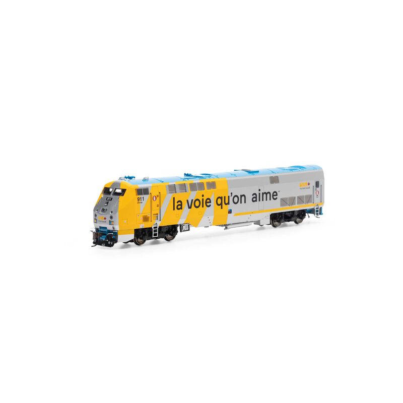 P42DC Locomotive, VIA Rail 911 - Love the Way, w/DCC & Sound- G81332 : HO
