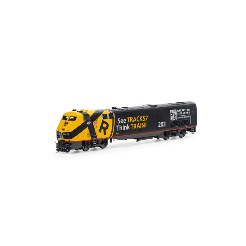 P42DC Amtrak, Operation Lifesaver #203 with DCC & Sound - G81337 : HO