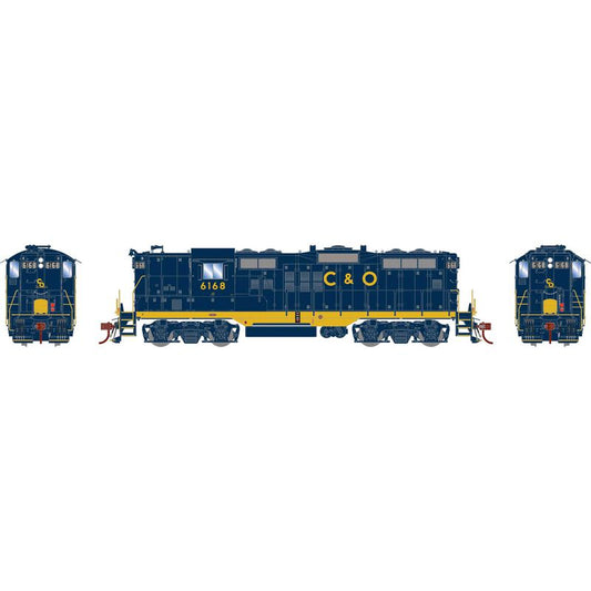 GP9 Locomotive With DCC & Sound, C&O #6182 - G82370 : HO