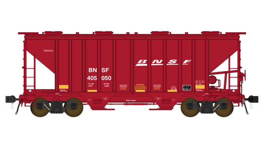 PS 3000CD Two-Bay Hopper Car - BNSF #405050 - FC01007 : HO