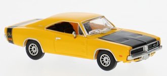 1969 Dodge Charger (Orange/Black) - 18001 : HO