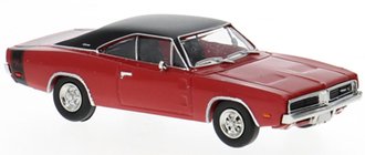 1969 Dodge Charger (Red/Black) - 18003 : HO